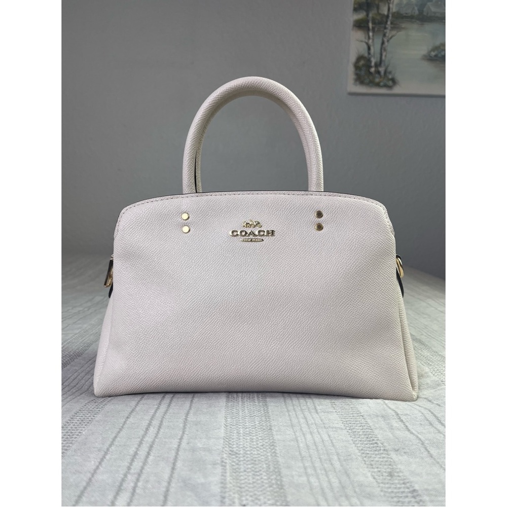 COACH Mini Lillie Carryall (Chalk) - Picture 6 of 16